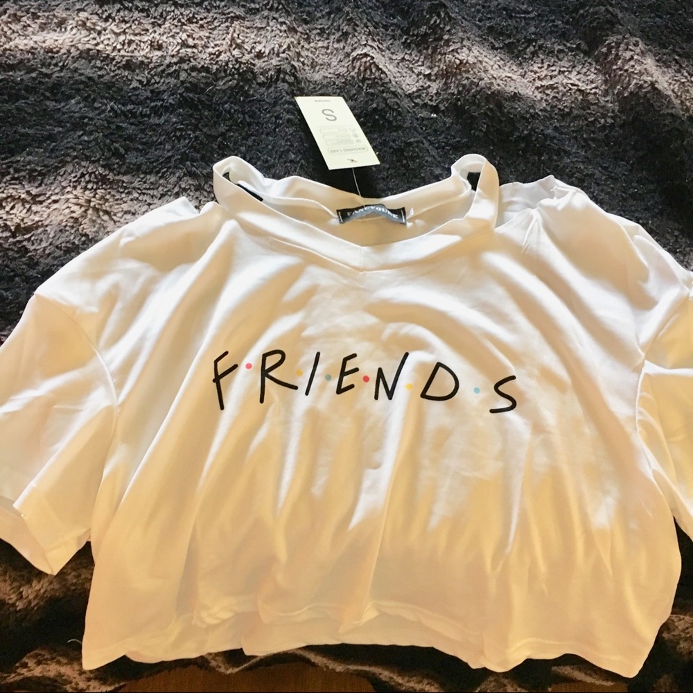 Friends cutout crop top - Picture 2 of 2